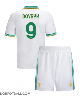 Billige Fotballdrakt AS Roma Artem Dovbyk #9 Replika Tredjedraktsett Barn 2025-26 Kortermet (med bukser)